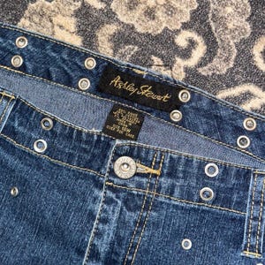Jupe Jean Angels - Taille 9 - Bleue - Longueur Au-dessus Du Genou - A-line