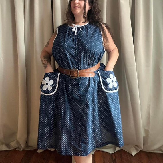 cotton house dress with pockets JEFFRICO House Dresses for Women with Pockets main image 1