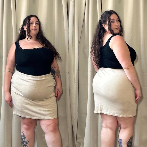Jupe short femme grande taille hotsell