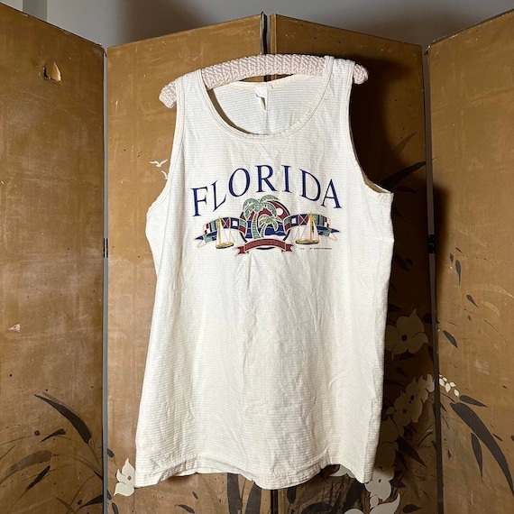 90s Florida Tank. Tag is indiscernible. Good cond… - image 1