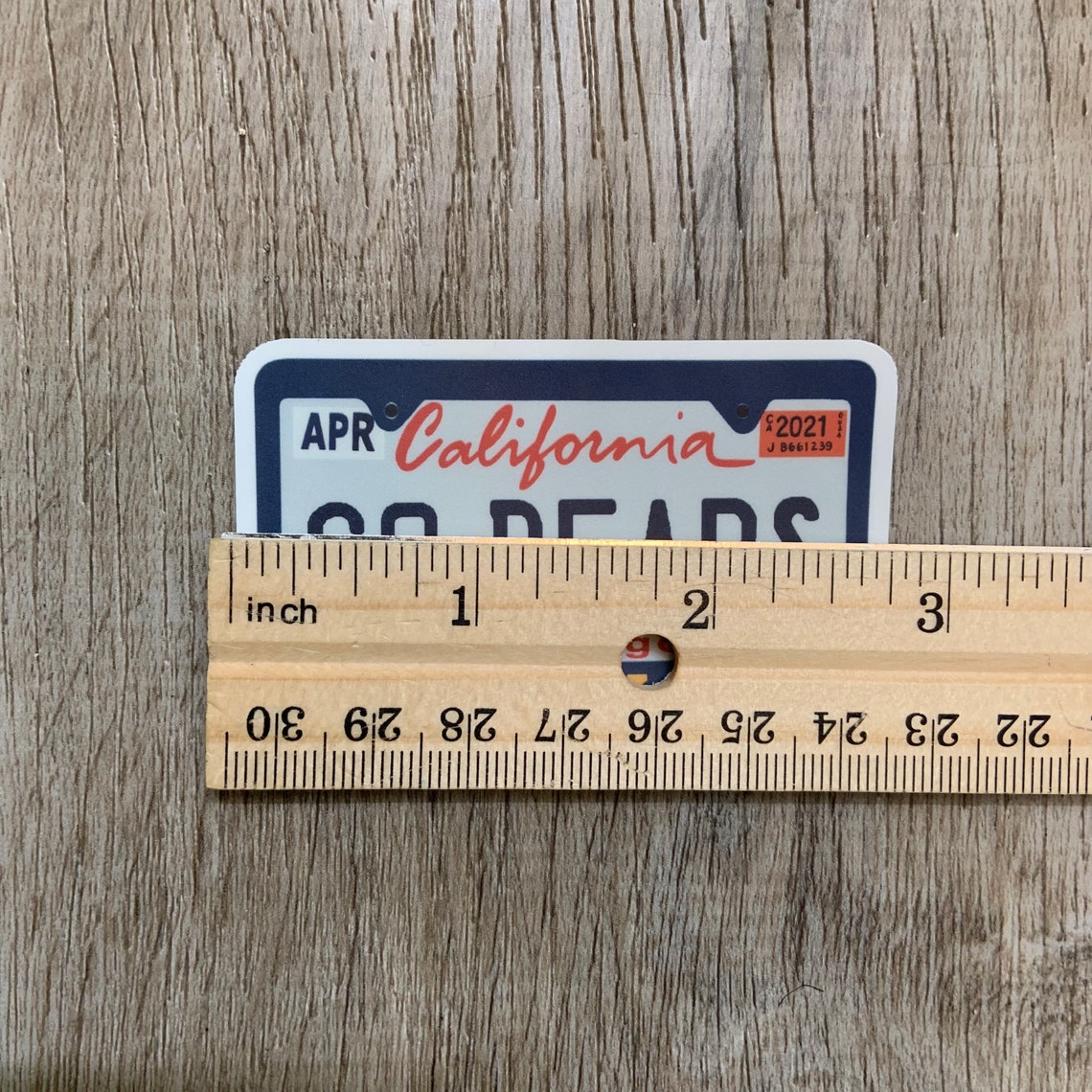 Cal/ Berkeley License Plate Sticker UC Berkeley Sticker Go Etsy