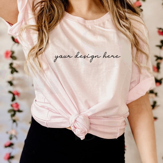 Soft Pink -Bella Canvas T-Shirt