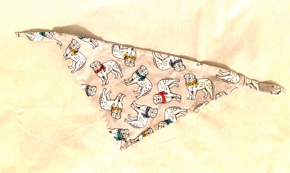 Cartoon dog bandana | Etsy