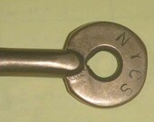 NYCS ADLAKE Railroad Switch Lock Key New York Central System