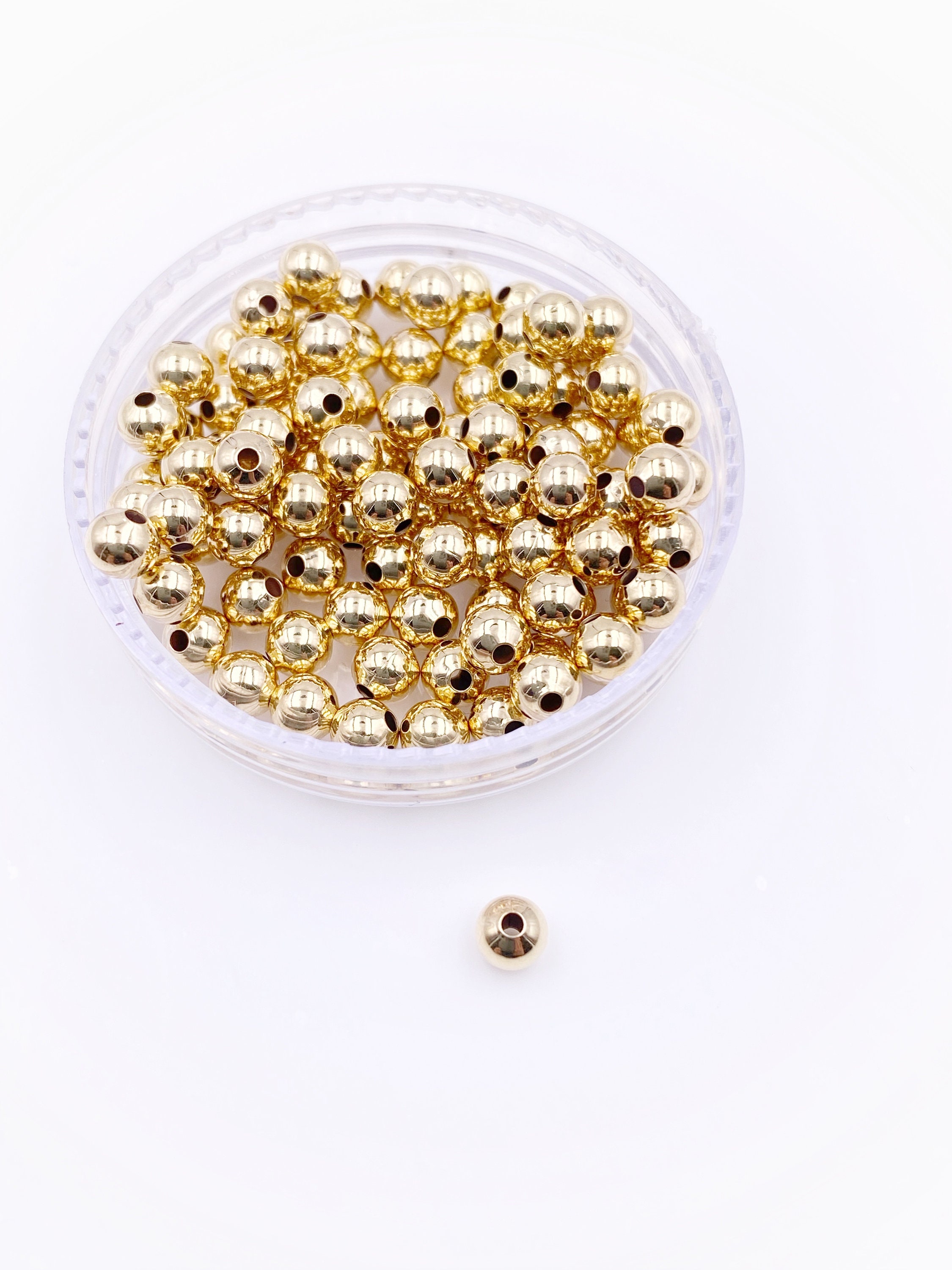 Wholesale gold filled beads bulk deals