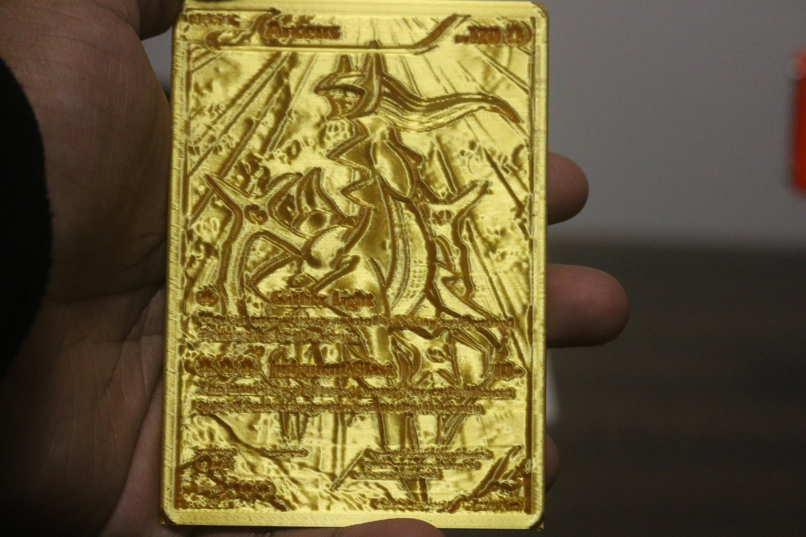 Arceus Gold Card Etsy