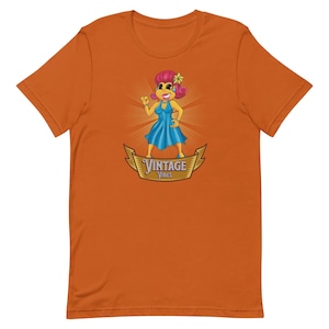 Vintage Vibes Cutie T-Shirt, Classic cartoon t-shirt for the vintage style lover.