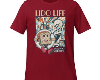 Lido Life Sandwich T-Shirt, Cruise Graphic Tee
