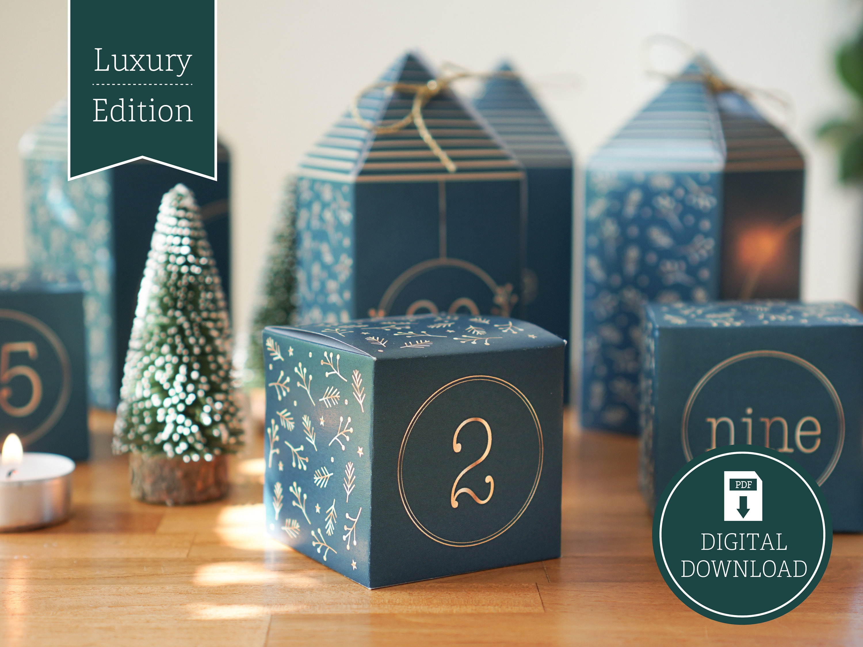 Empty Advent Boxes - Etsy