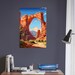 Arches National Park Digital Printable Art File Landscape Landmark Wall ...