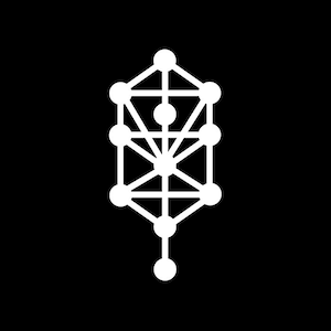 Tree of Life Vinyl Sticker Decal, Kabbalah Mystical Symbol