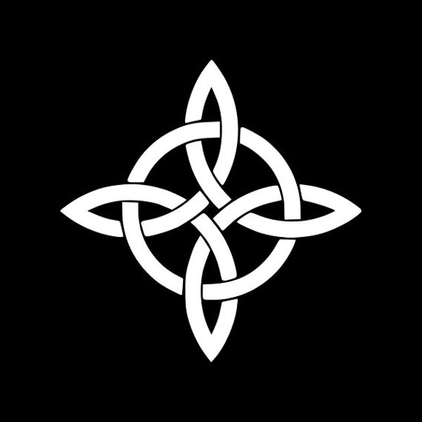 Witches Knot Vinyl Sticker Decal - symbole wiccan