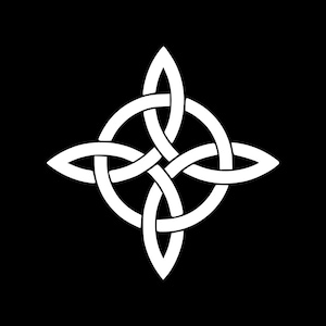 Witches Knot Vinyl Sticker Decal - wiccan symbol