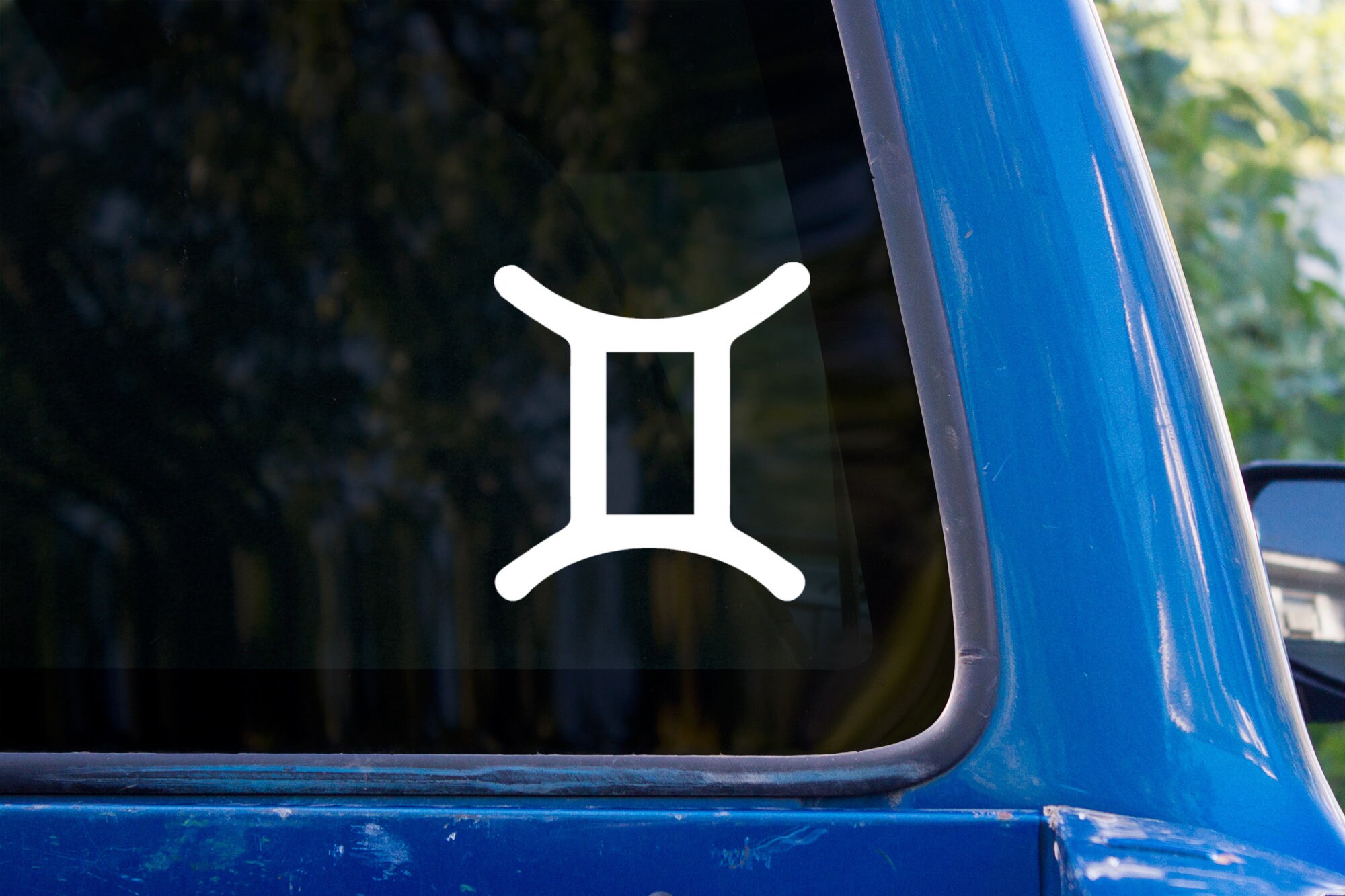 Gemini Zodiac Symbol Decal