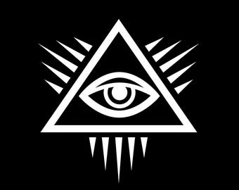 Vinylsticker sticker Eye of God