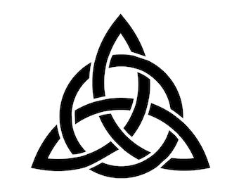 Celtic Pentagram Vinyl Sticker - Pagan Symbol Decal For Cars & Windows