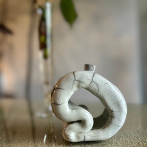 Decorative Raku Ceramic Vase
