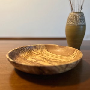Olive wood plate