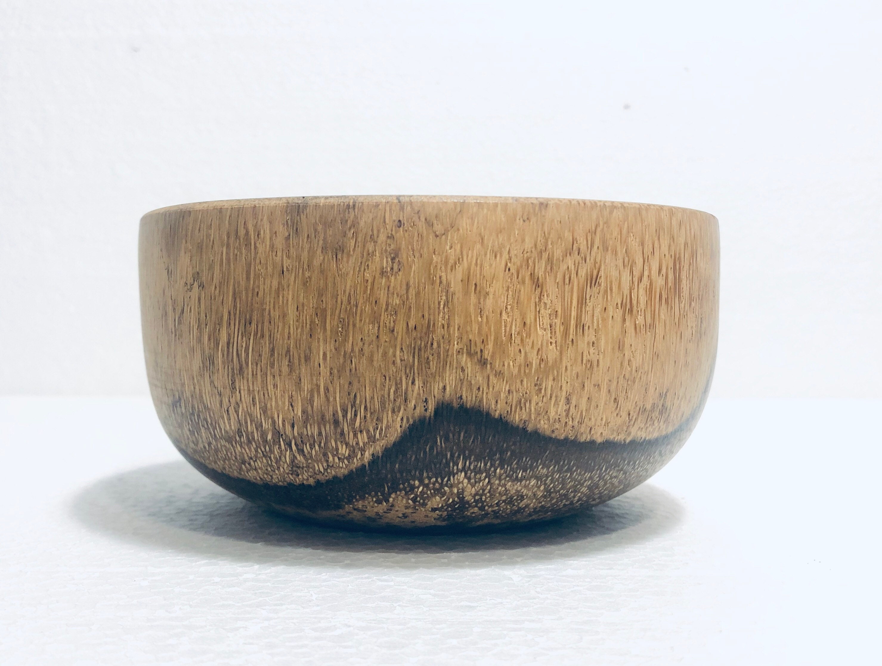 Palm wood bowl hand turned bowl wood Etsy