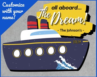 Disney Cruise Line - Familienshirt - Disney Dream (Individualisierbar!)