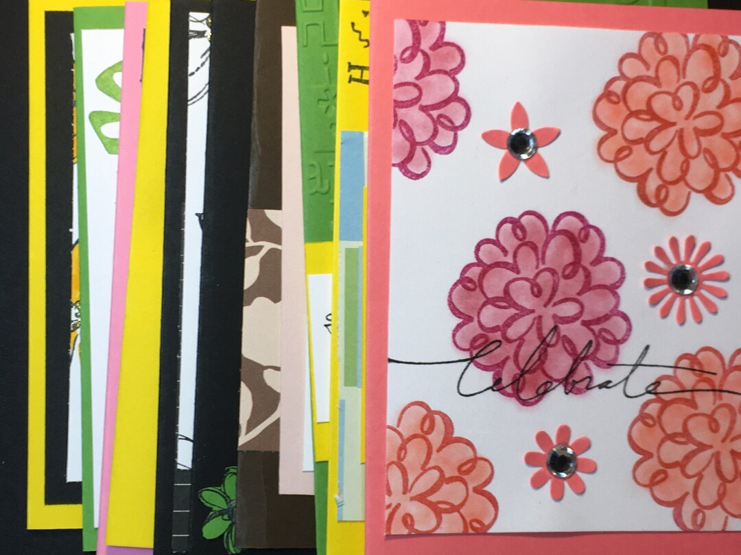 10 Handmade Birthday Cards With Envelopes - Etsy UK