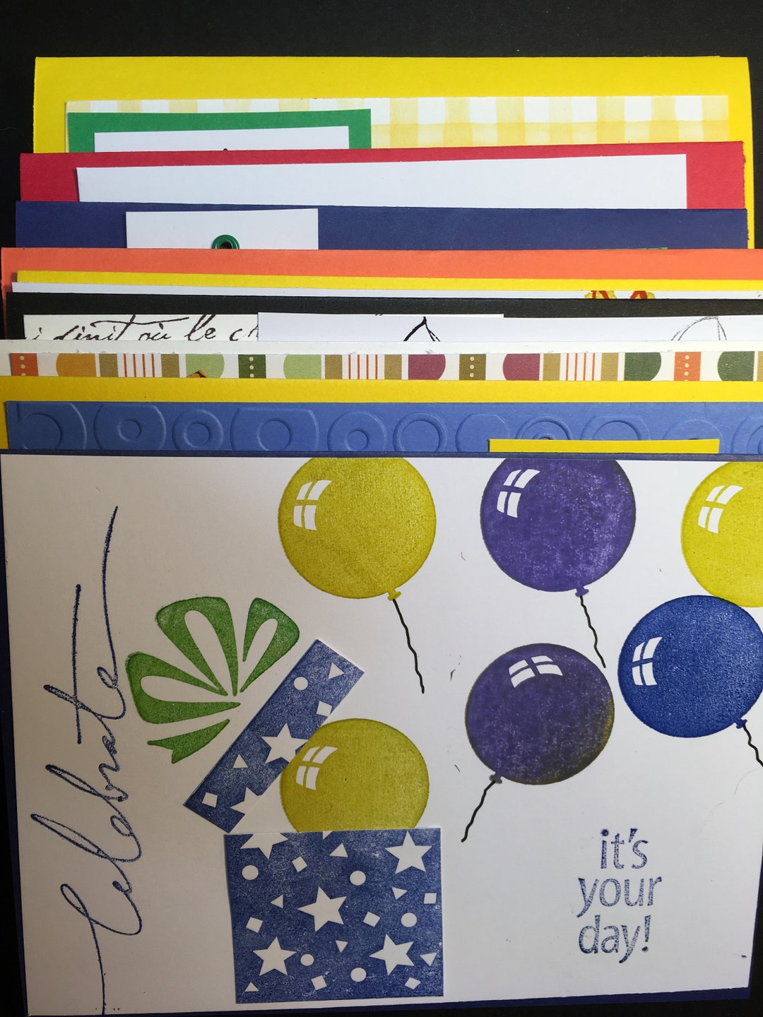 10 Handmade Birthday Cards - Etsy