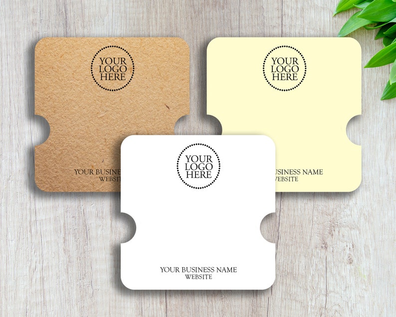 Custom Printed Bracelet Display Card Display Card Bracelet Etsy