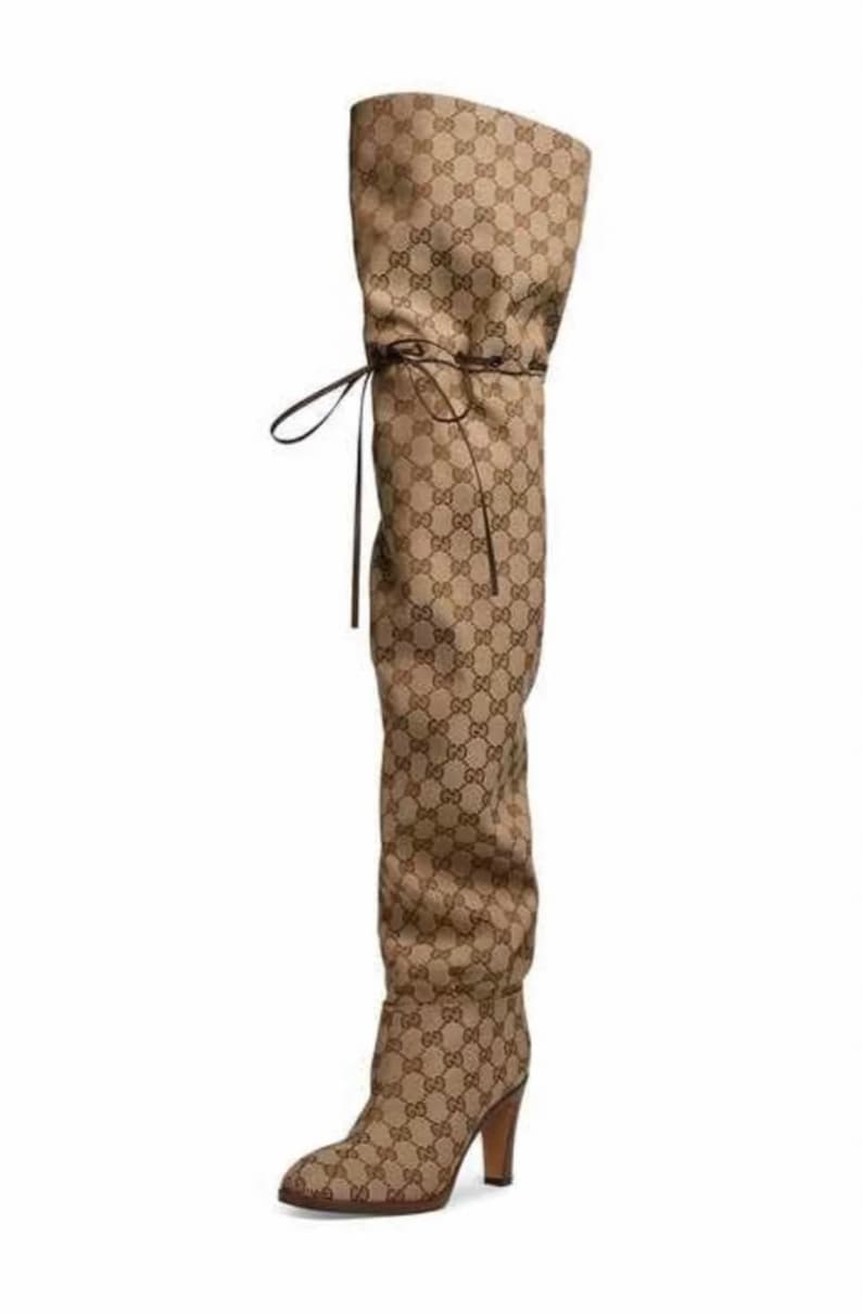 luxury knee high boots
