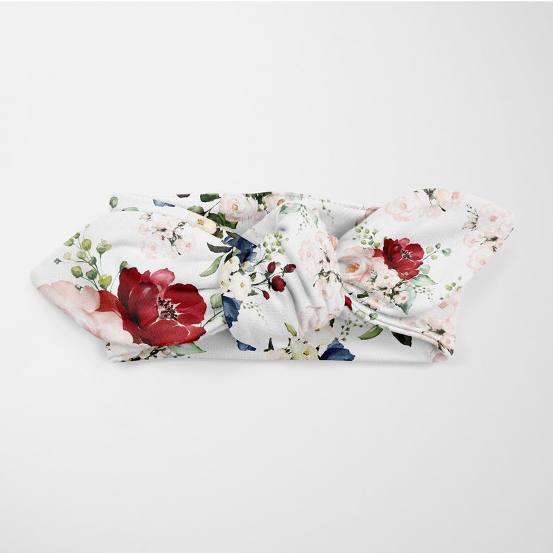 Personalized Swaddle Blanket Girl Baby Swaddle Set Floral Etsy