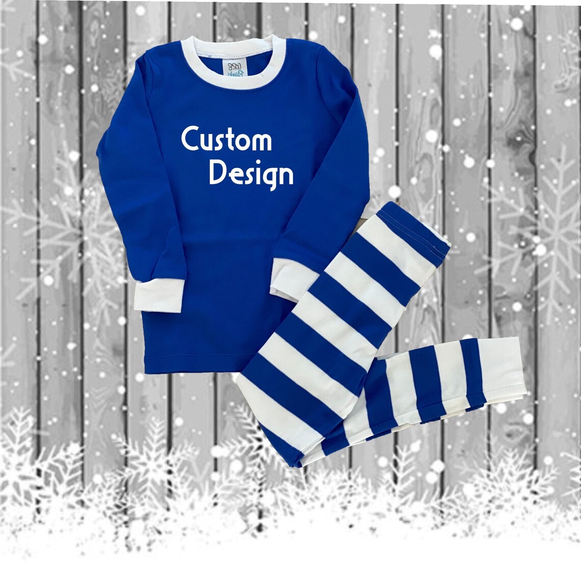 Christmas Personalized Pajamas Personalized Unisex Pajamas Etsy