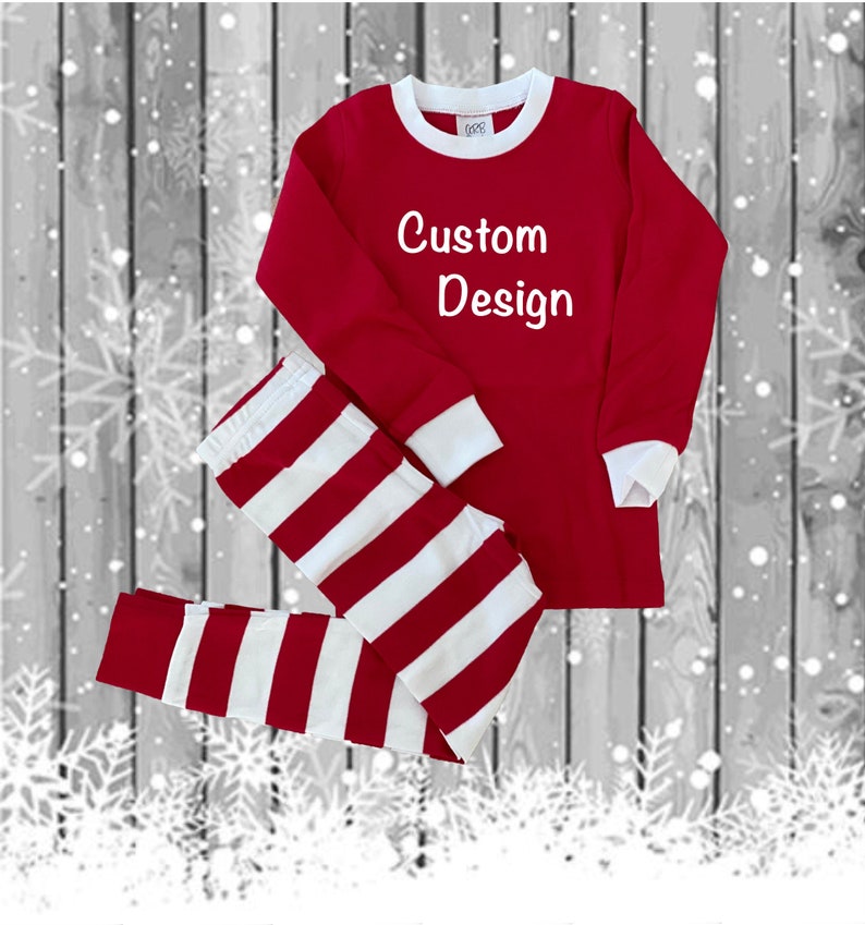 ARB Blank Christmas pajamas Personalized pajamas custom Etsy