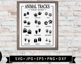 Download Animal Footprint Svg Etsy