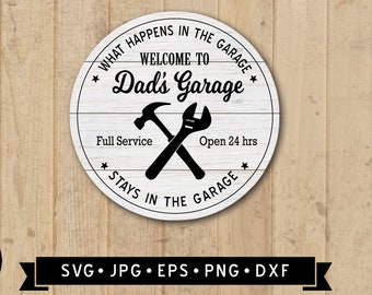 Download Dads Garage Svg Etsy