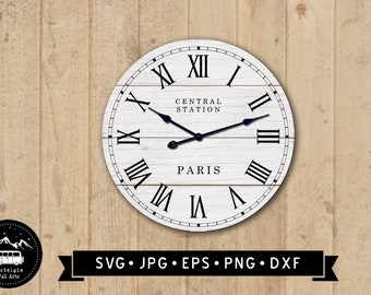 Printable Clock Face Etsy
