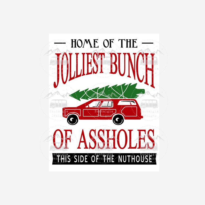 Vintage Christmas Truck Graphic National Lampoon's Christmas Vacation