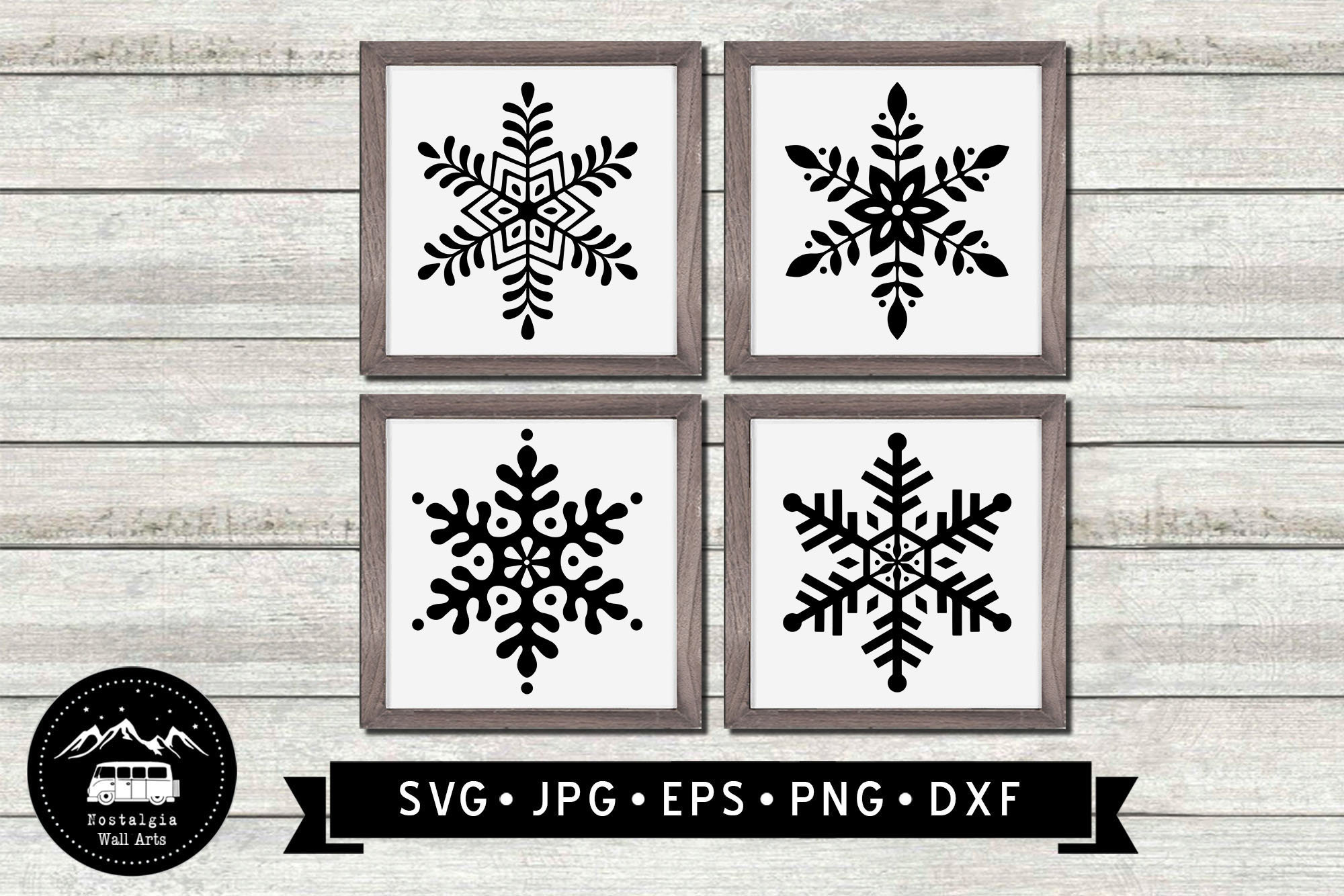 Christmas Snowflake Pattern SVG (4 Designs), Snowflake Pillow Pattern ...