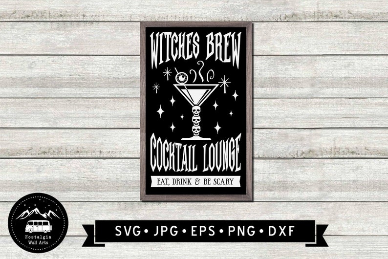 Download Drink And Be Scary Eat Skeleton Graphic Vintage Halloween Sign Svg Cocktail Silhouette Cricut Witches Brew Cocktail Lounge Svg Digital Prints Art Collectibles Vadel Com