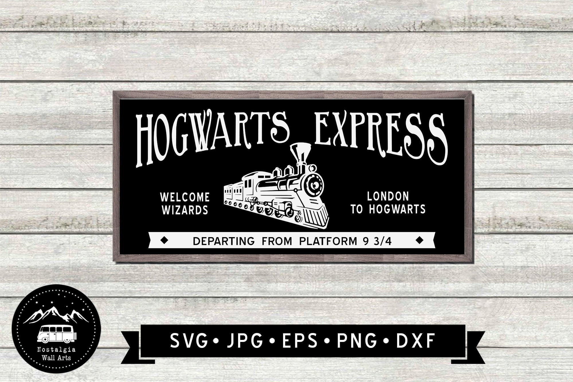 Hogwarts Express Sign SVG Harry Potter Sign SVG Funny | Etsy