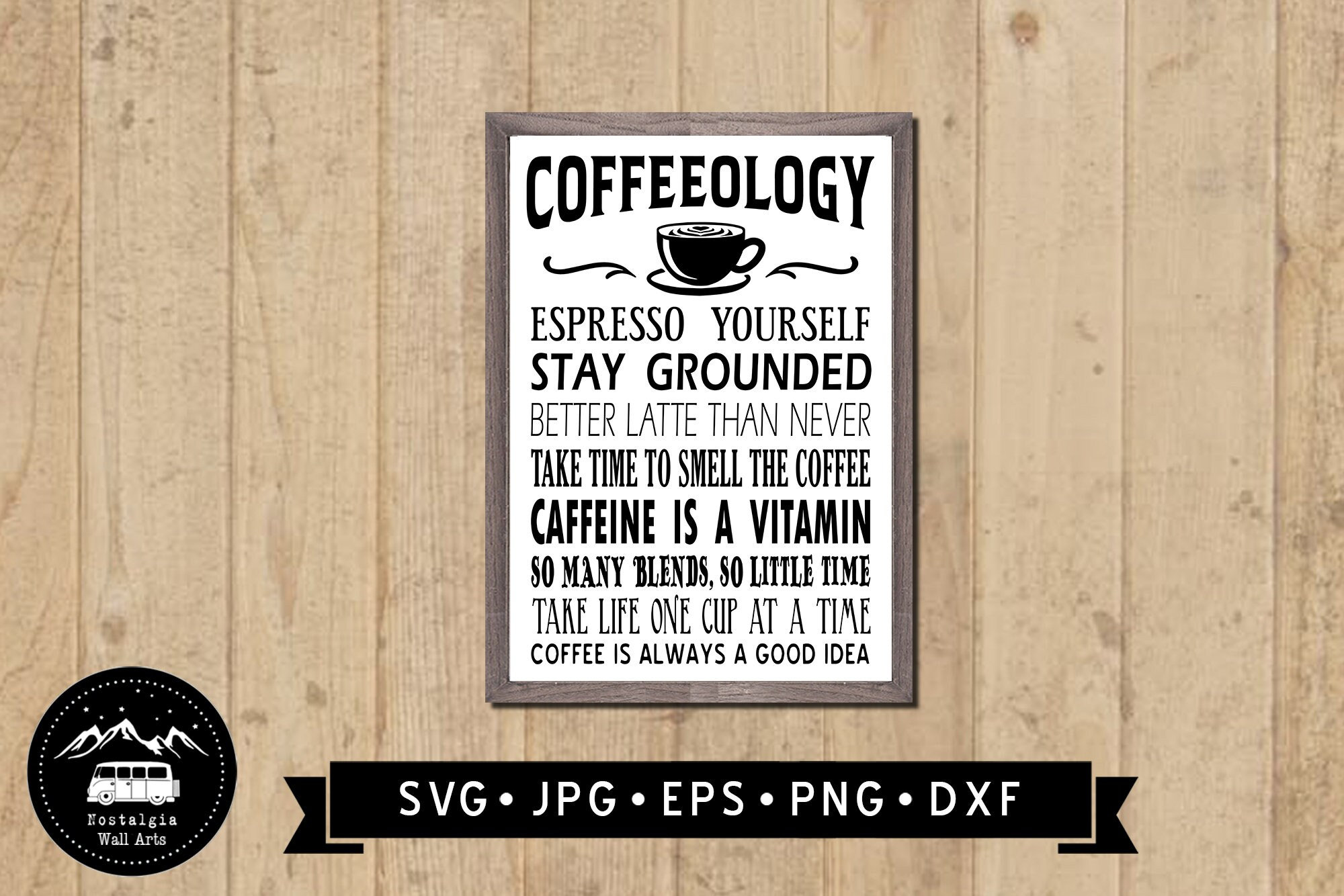 Coffee Machine Sign Fun Sign Funny Coffeeology Sign SVG, Funny Coffee Sign DIY, Coffee Art, Coffee ...