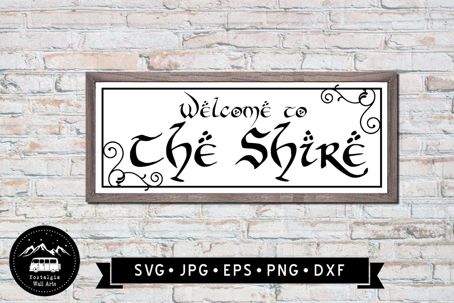 Welcome to the Shire Sign SVG, Funny Hobbit SVG, Lord of the Ring SVG ...