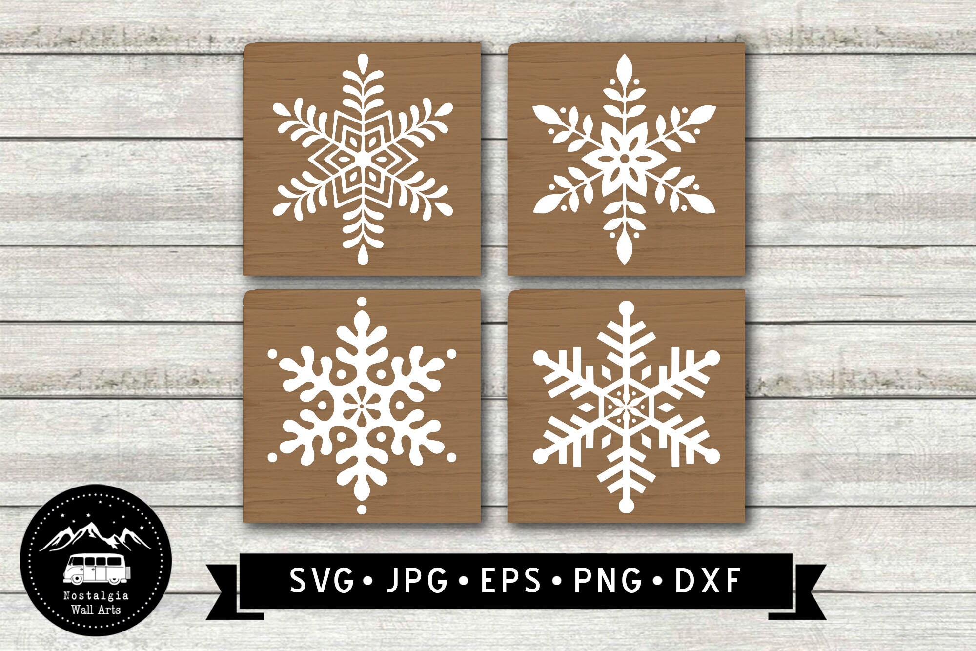 Christmas Snowflake Pattern SVG (4 Designs), Snowflake Pillow Pattern ...