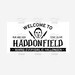 Welcome to Haddonfield SVG, Funny Halloween Sign, Halloween Movie SVG ...