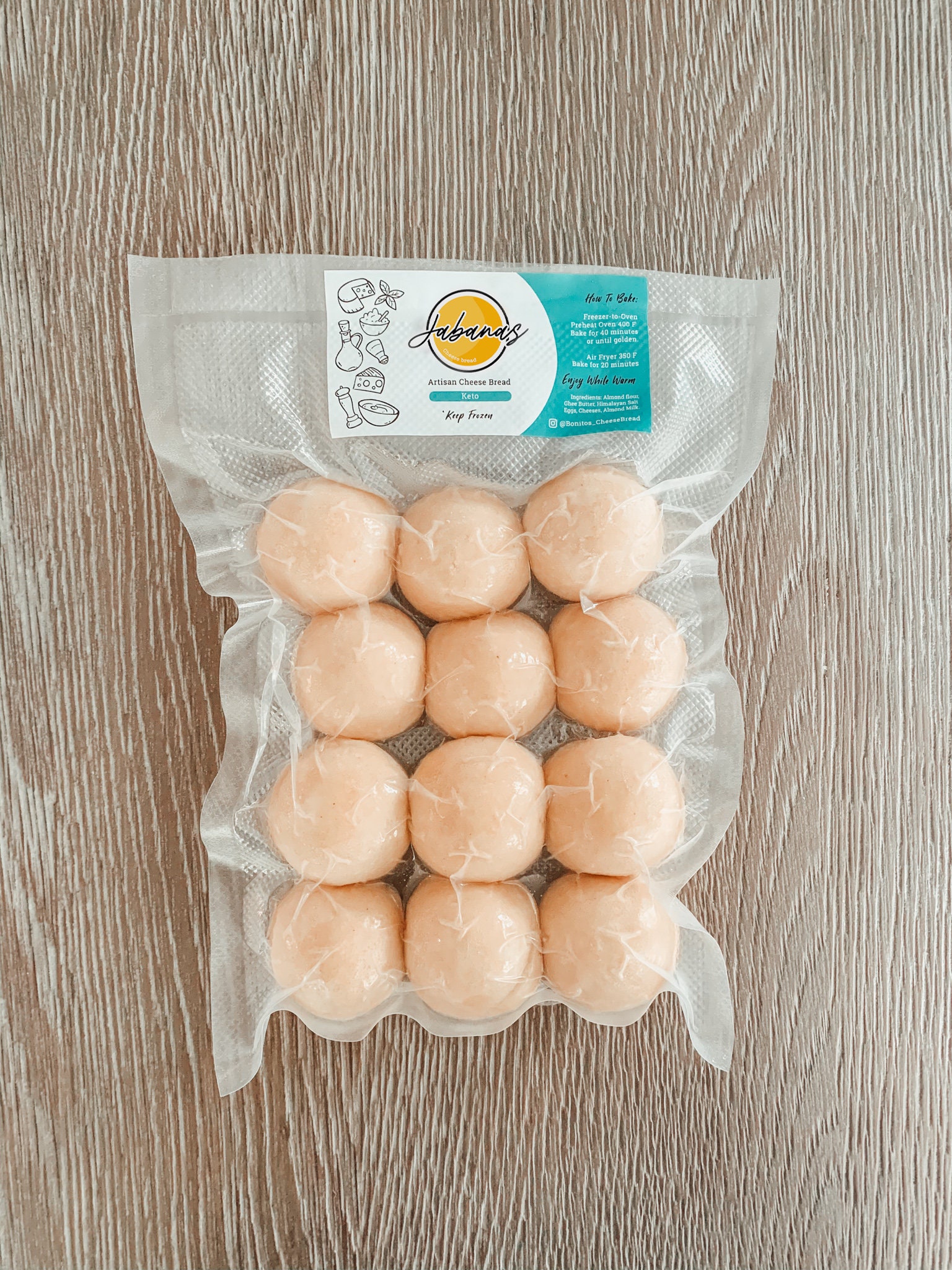 Pan Keto De Queso
