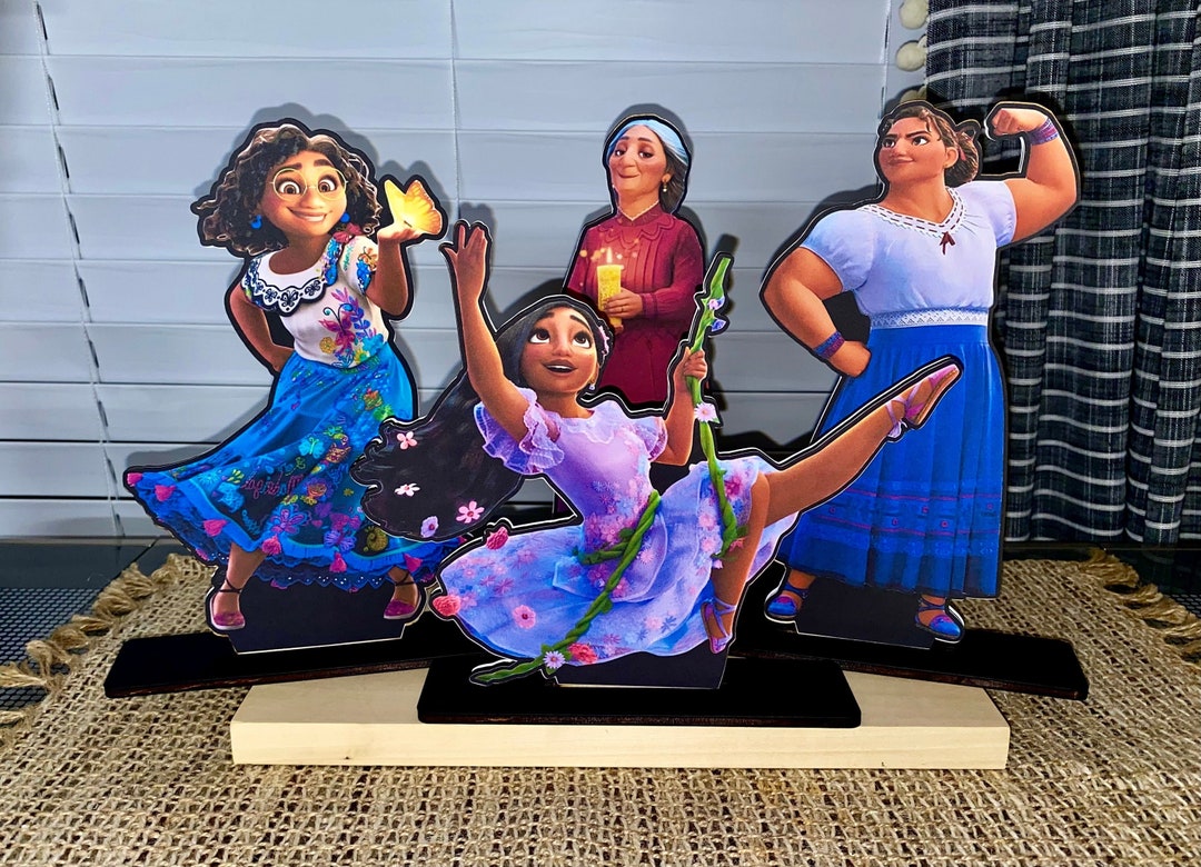 Encanto Decoration, Encanto Centerpieces, Birthday, Mirabel, Isabela