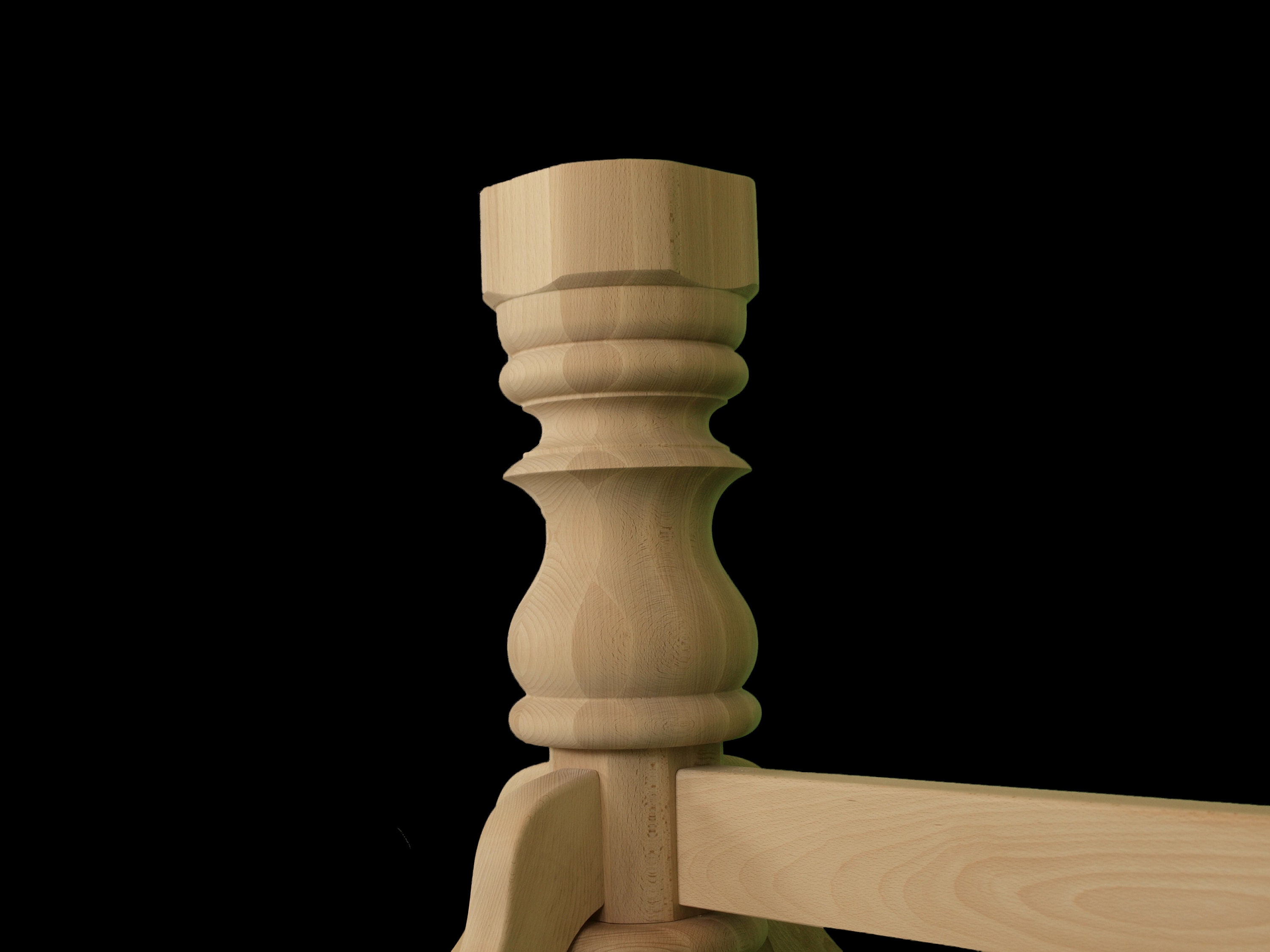 Dining Table Legs Unfinished Pedestal Base Made Of Solid Etsy