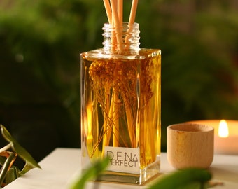 SPICY VANILLA & TOBACCO Reed Diffuser Home Fragrance Gift for Her Aroma Diffuser Oriental Diffuser