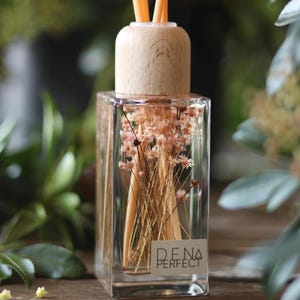 PINK SALT & WOOD Reed Diffuser Natürlicher Raumduft Geschenk für Sie Sommer Home Decor Selbstpflege Geschenkbox Aroma Diffuser Muttertagsgeschenk
