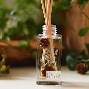 CHRISTMAS PINE Reed Diffuser Festive Diffuser Natural Home Fragrance Christmas Gift for Her Fir Diffuser Christmas Home Decor Gift Ideas