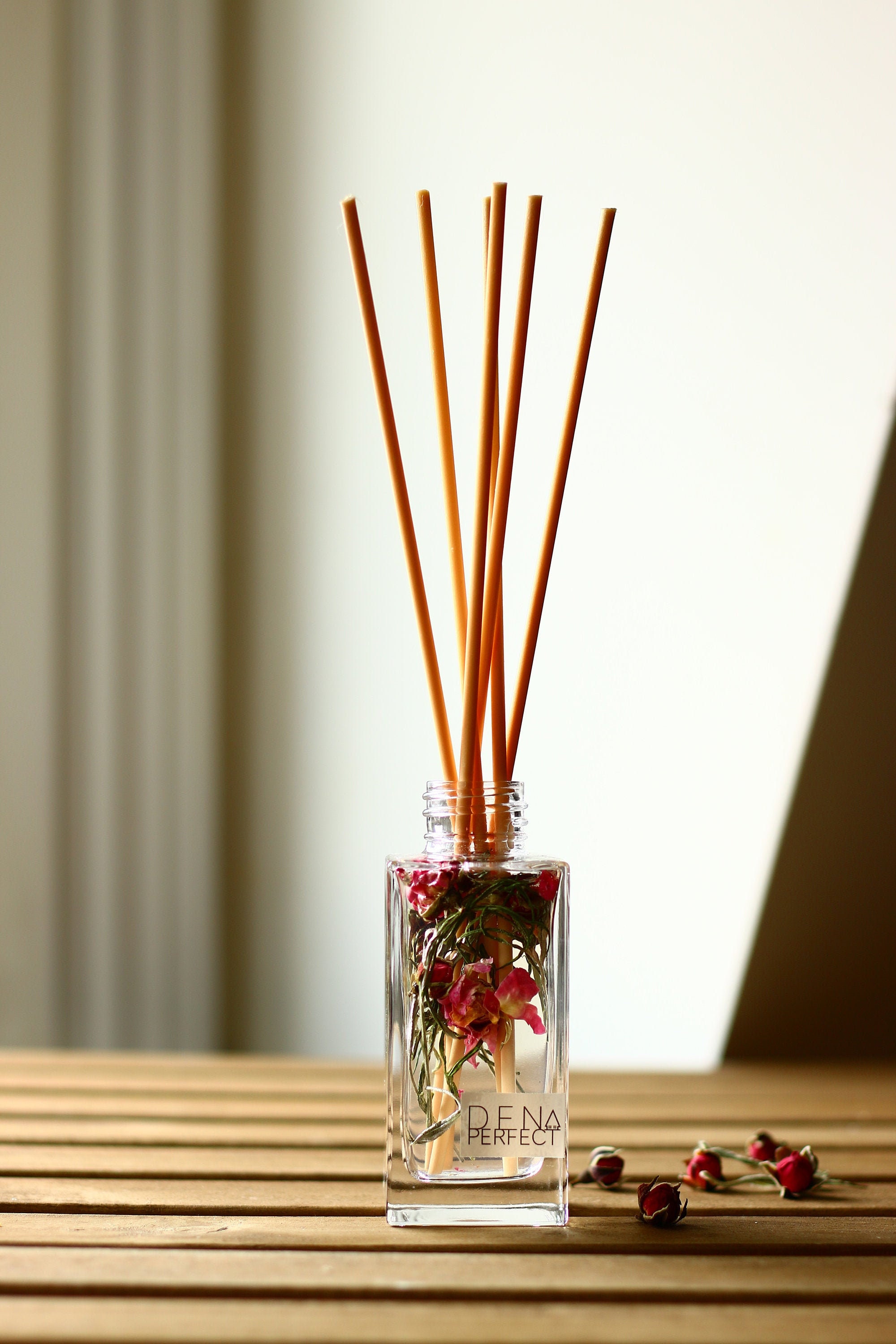 Rosewood Moss Reed Diffuseur Botanique de Chambre Parfum d'intérieur Naturel Cadeau Pour Sa Décorati