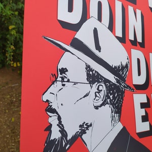 All Wi Doin is Defendin Linton Kwesi Johnson / Silkscreen Poster 50x70xm image 4